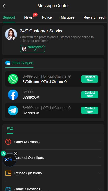 Bv999 Game Screenshot