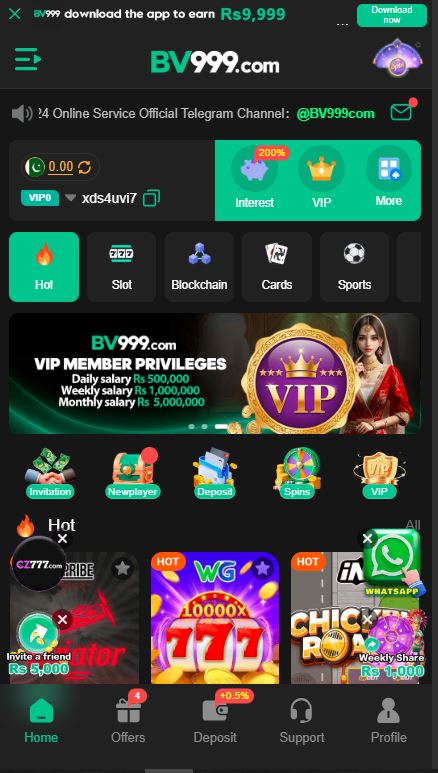 Bv999 Game Screenshot