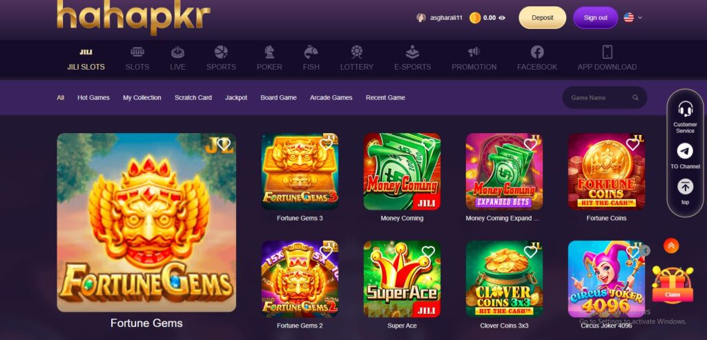 hahapkr game screenshot