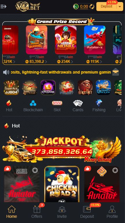 V44bet Game Screenshot